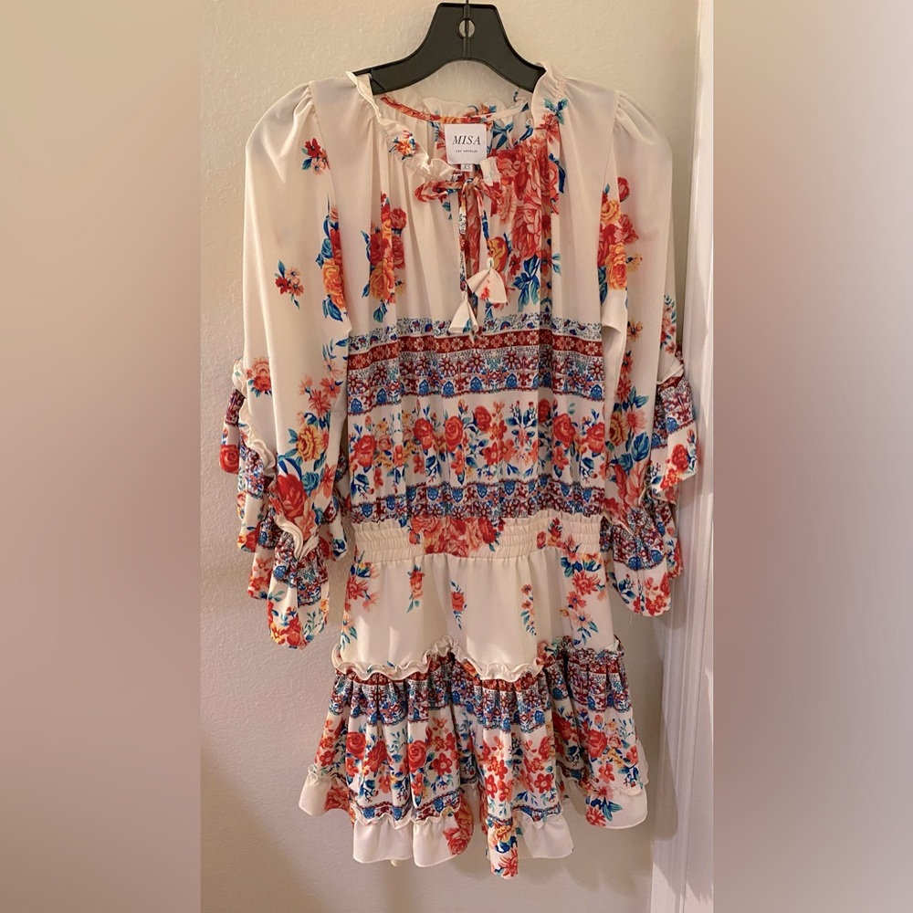 Misa Floral Los Angeles Dress Long Sleeve Dress